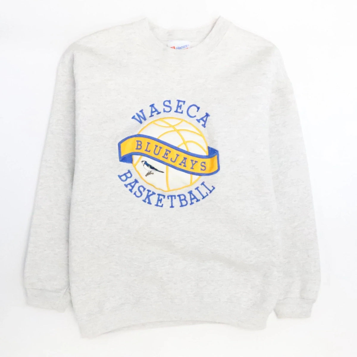 Vintage Waseca Blue Jays Basketball Crewneck Sweatshirt