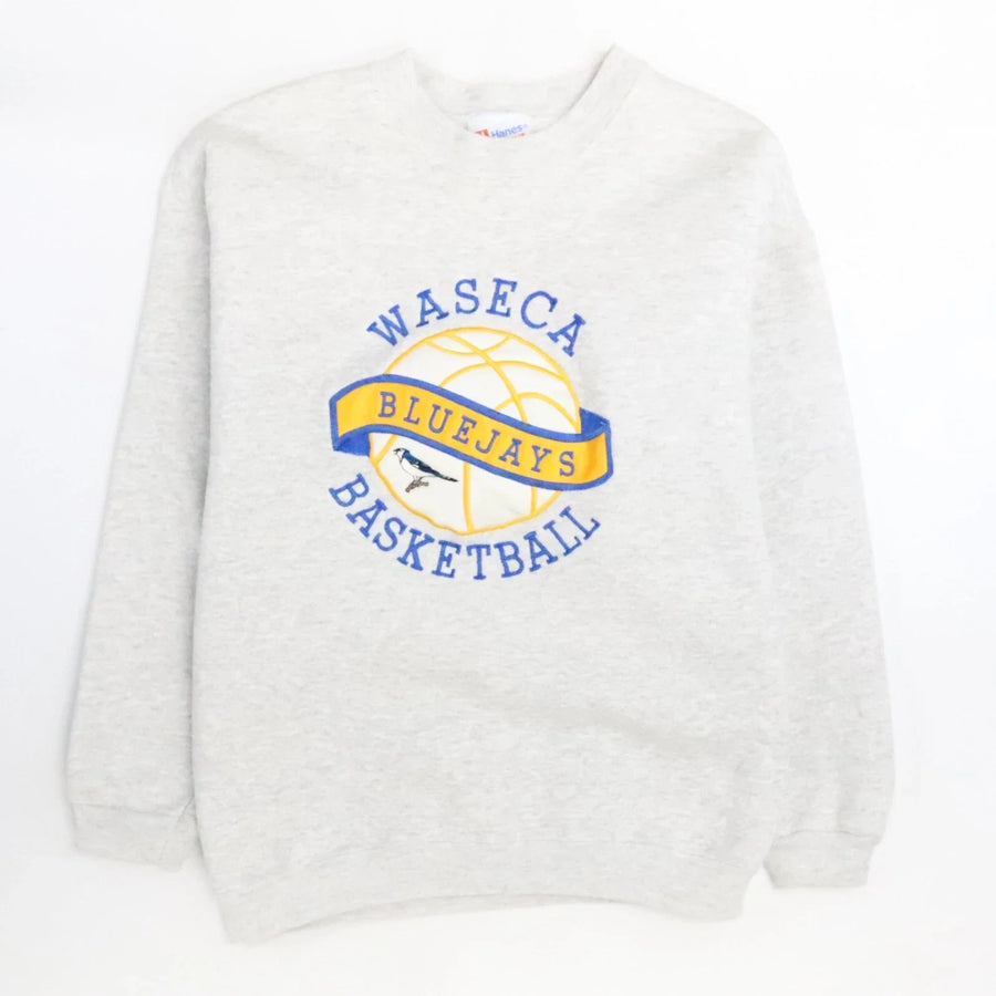 Vintage Waseca Blue Jays Basketball Crewneck Sweatshirt