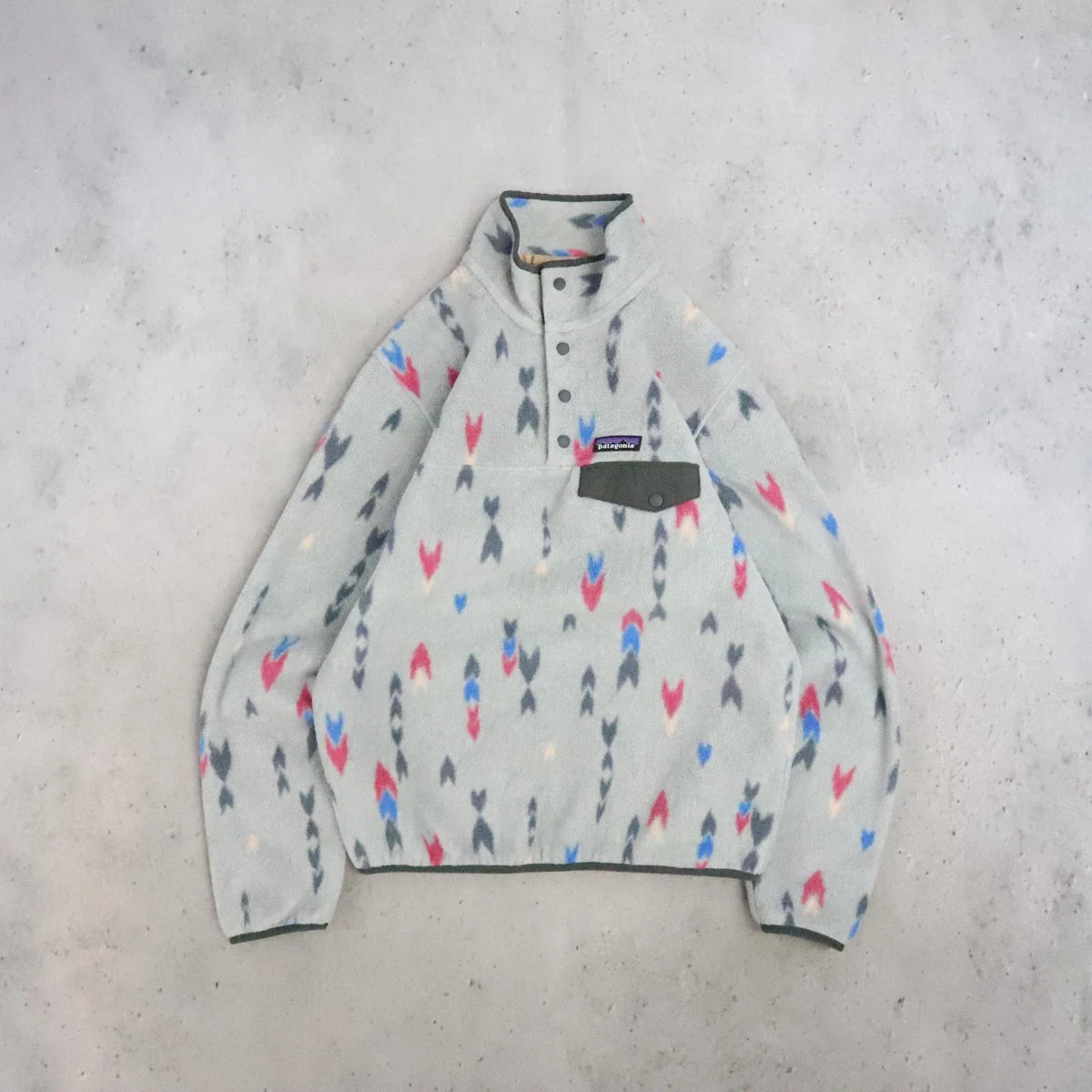 Patagonia Arrow Synchilla Snap T Fleece Jacket Womens