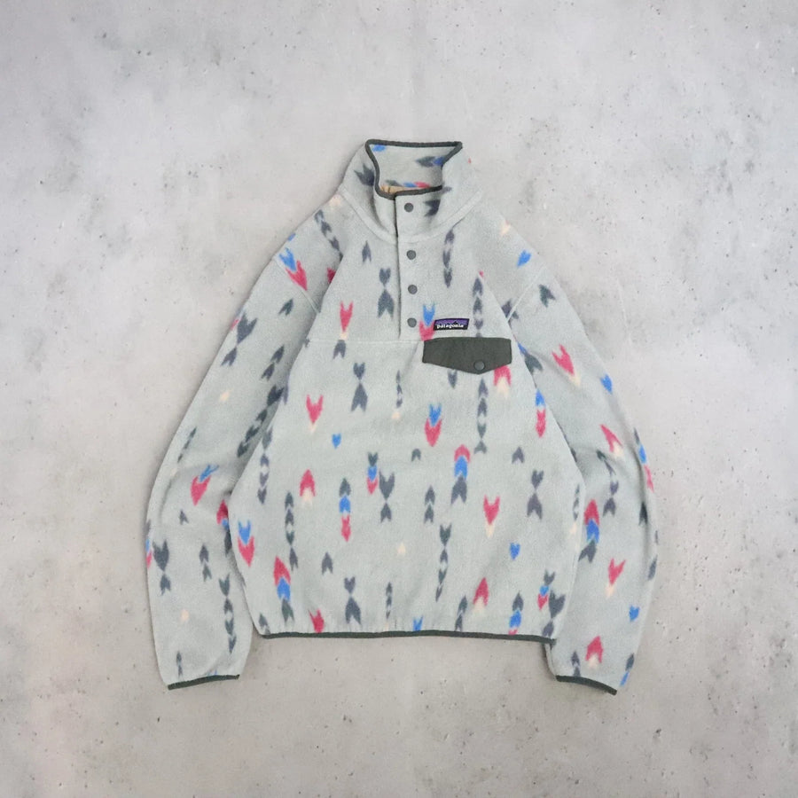 Patagonia Arrow Synchilla Snap T Fleece Jacket Womens