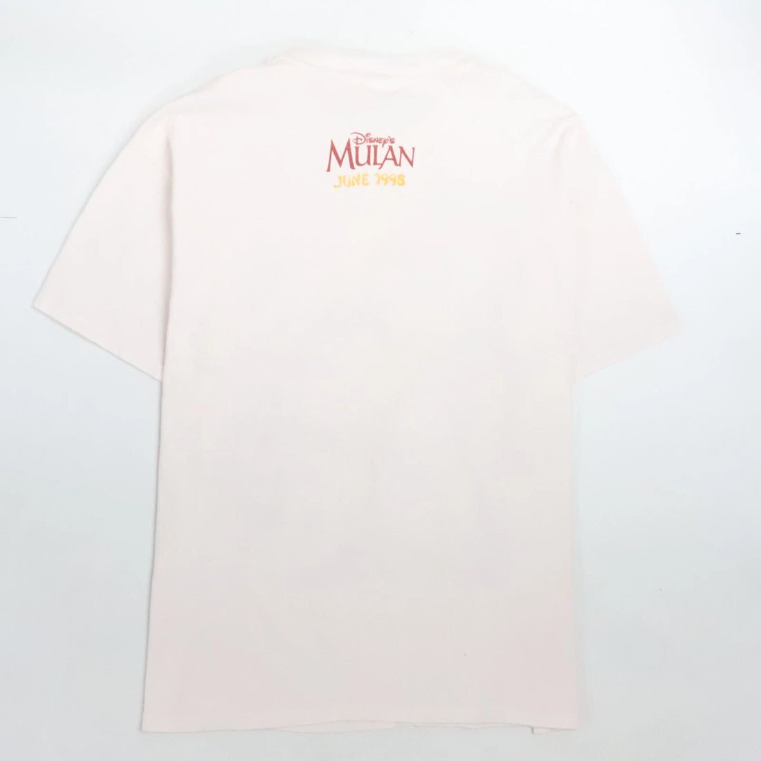Vintage Mulan Mushu Disney T-Shirt Size XL 1998 90s
