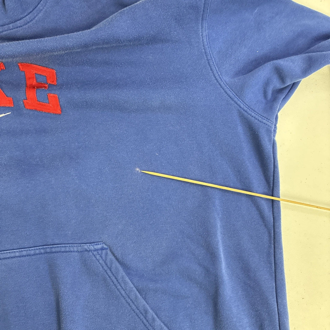 Vintage Nike Sweatshirt Hoodie Size 2XL Blue