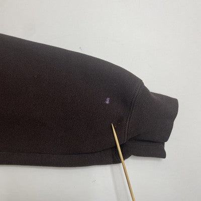 Carhartt Sweatshirt Hoodie Size Small Brown Sleeve Spell Out