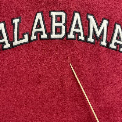 Alabama Crimson Tide Champion Fleece 1/4 Zip Pullover Sweatshirt Size XL NCAA