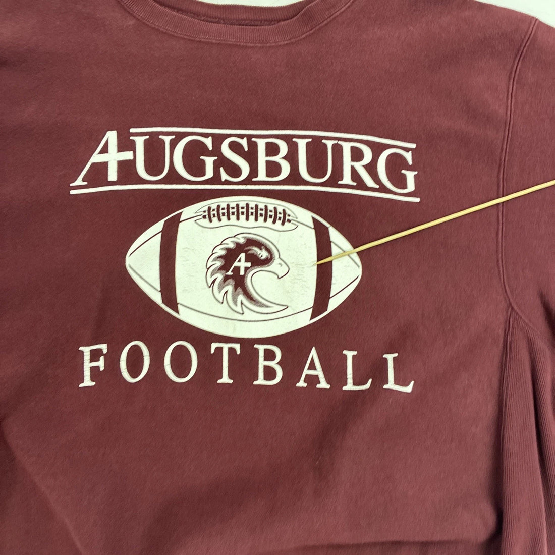 Vintage Augsburg Football Champion Reverse Weave Sweatshirt Size XL