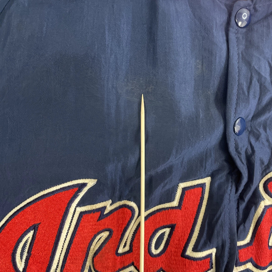 Vintage Cleveland Indians Starter Bomber Jacket XL Diamond Collection 90s MLB