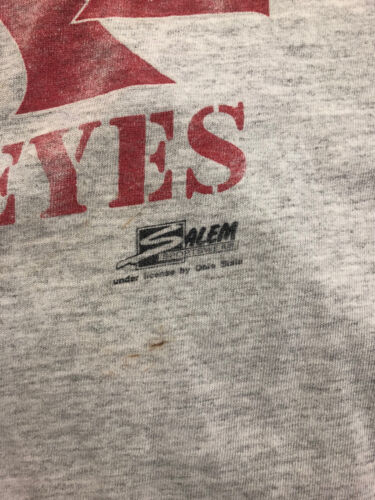 Vintage Ohio State Buckeyes Salem T-Shirt Size Large 90s NCAA