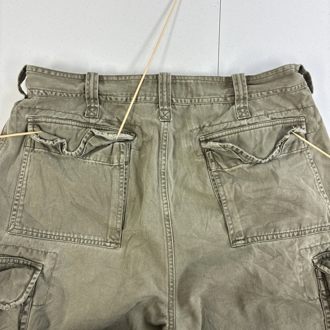 Abercrombie & Fitch Cargo Pants Size 32R Green