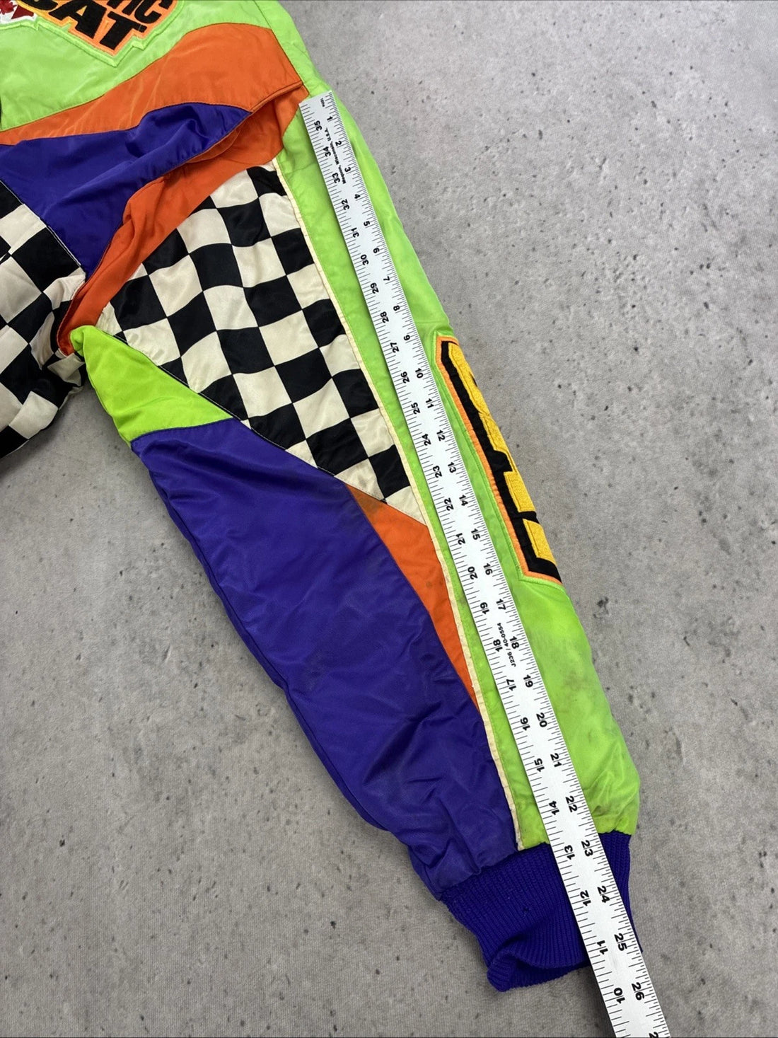 Vintage Team Arctic Cat Snowmobile Racing Jacket Size XL