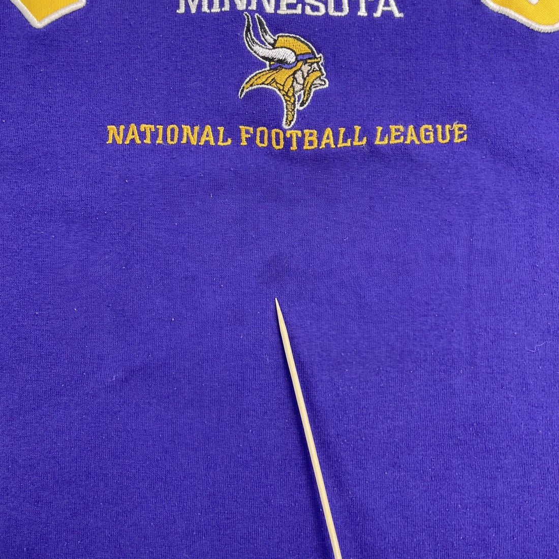 Vintage Minnesota Vikings Sweatshirt Size 2XL Purple NFL