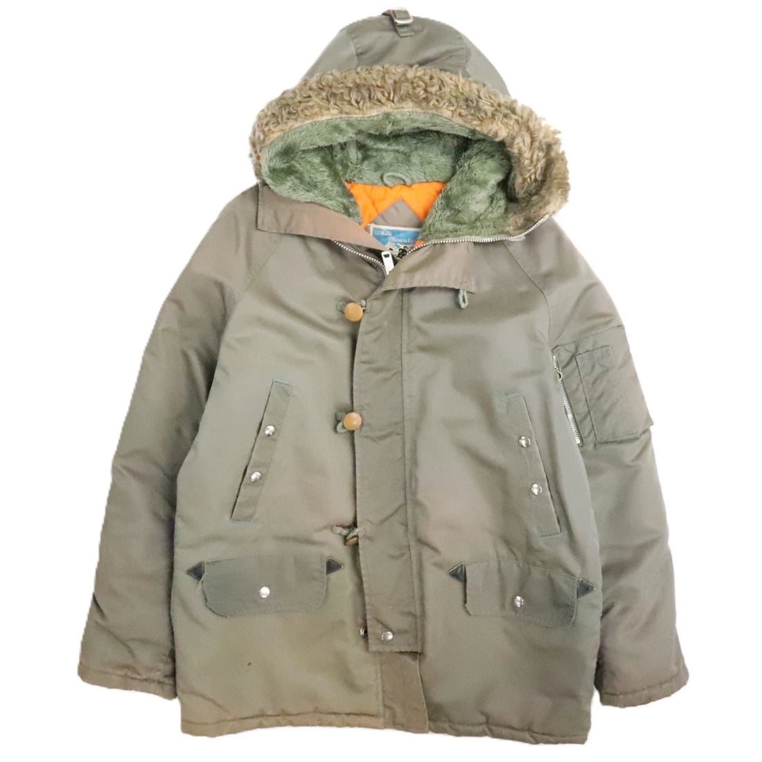 Vintage White Mountain Ski Parka Coat Jacket Size Small