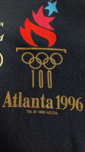 Vintage Atlanta Olympics Games Of The XXVI Olympiad T-Shirt Size XL 1996 90s