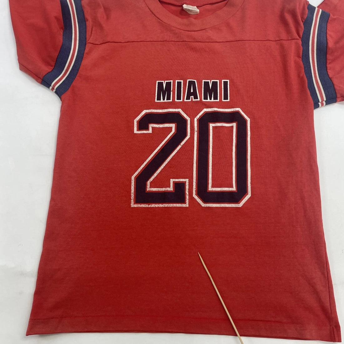 Vintage Miami Raglan T-Shirt Size Large