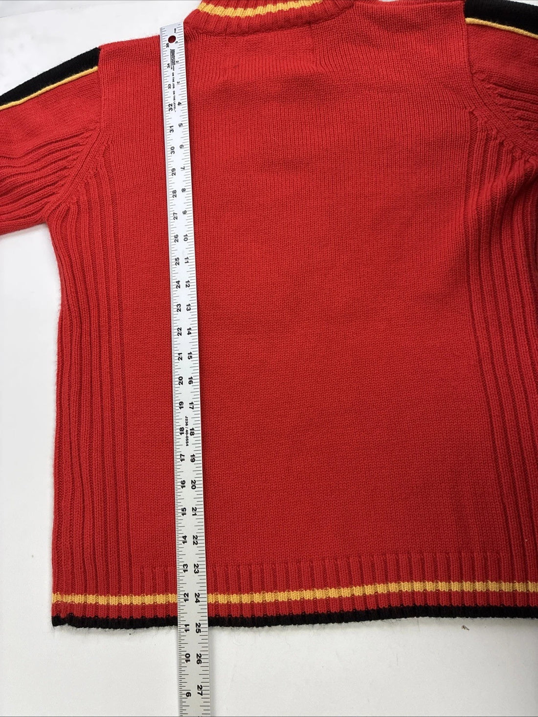 Calgary Flames 1/4 Zip Pullover Sweater Size Large NHL