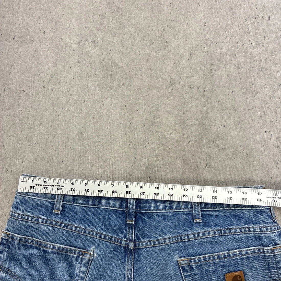 Vintage Carhartt Denim Jeans Pants Size 38 X 34