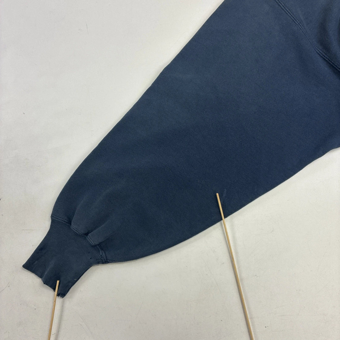 Vintage Champion Reverse Weave Spell Out Sweatshirt Size XL Blue 90s