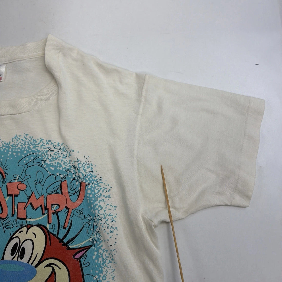 Vintage The Ren & Stimpy Show Nickelodeon T-Shirt Size Large 1991 90s