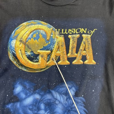 Vintage Illusion Of Gaia T-Shirt Size Large Nintendo Video Game Promo 90s