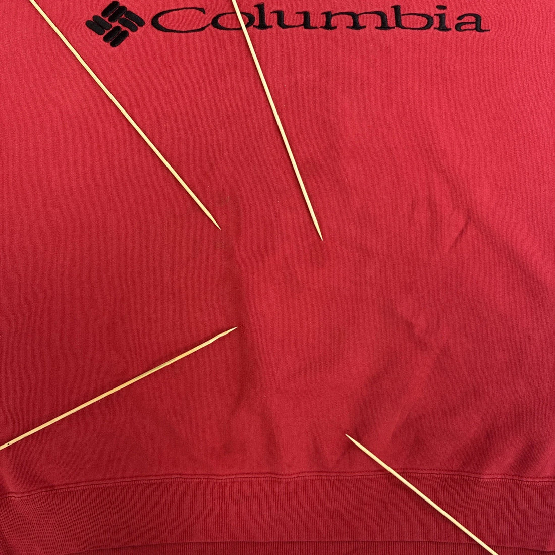 Vintage Columbia Crewneck Sweatshirt Size Large Red
