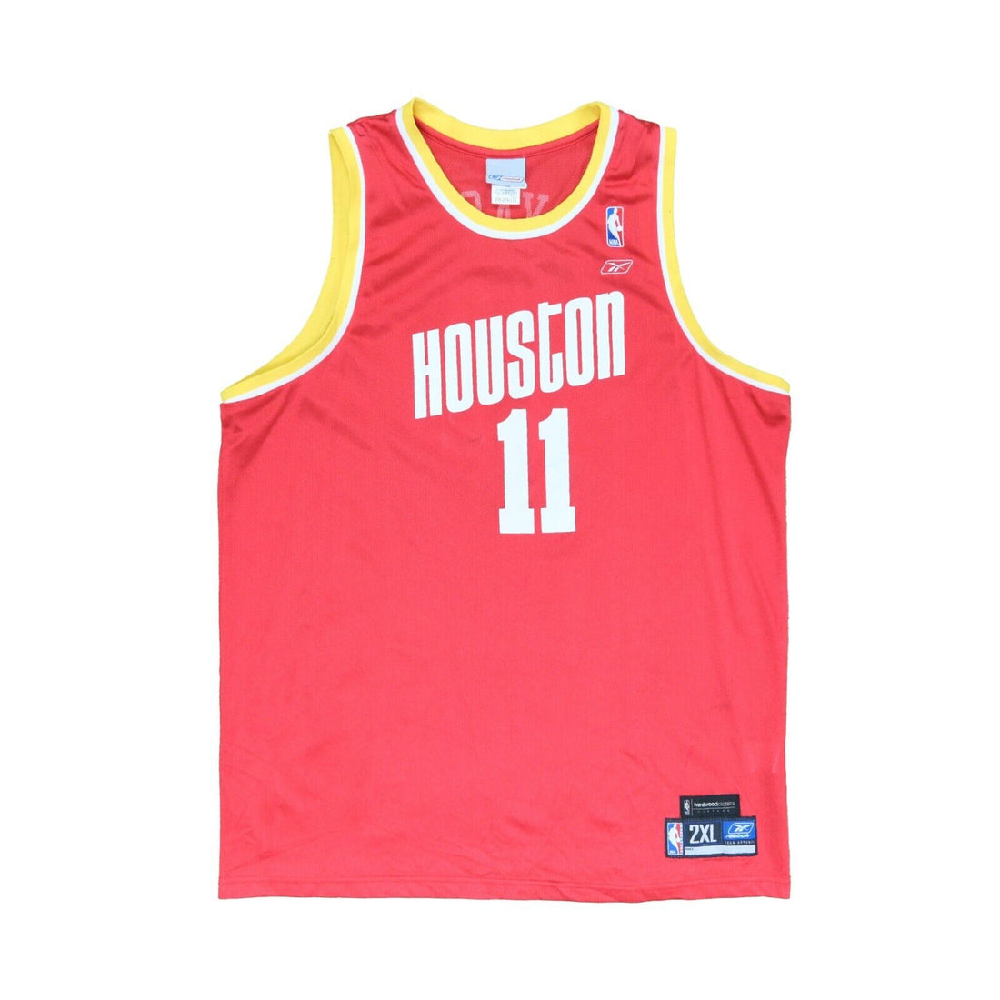 Vintage Houston Rockets Yao Ming Reebok Jersey Size 2XL Hardwood Classic NBA
