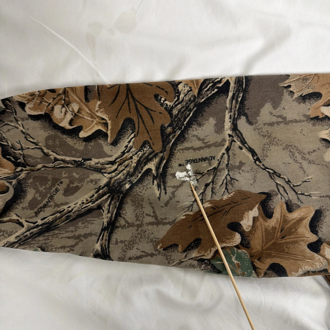 Vintage Walls Advantage Camo Button Up Shirt Size XL