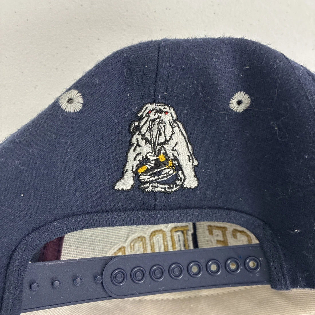 Vintage Long Beach Ice Dogs CCM Hockey Snapback Hat OSFA IHL