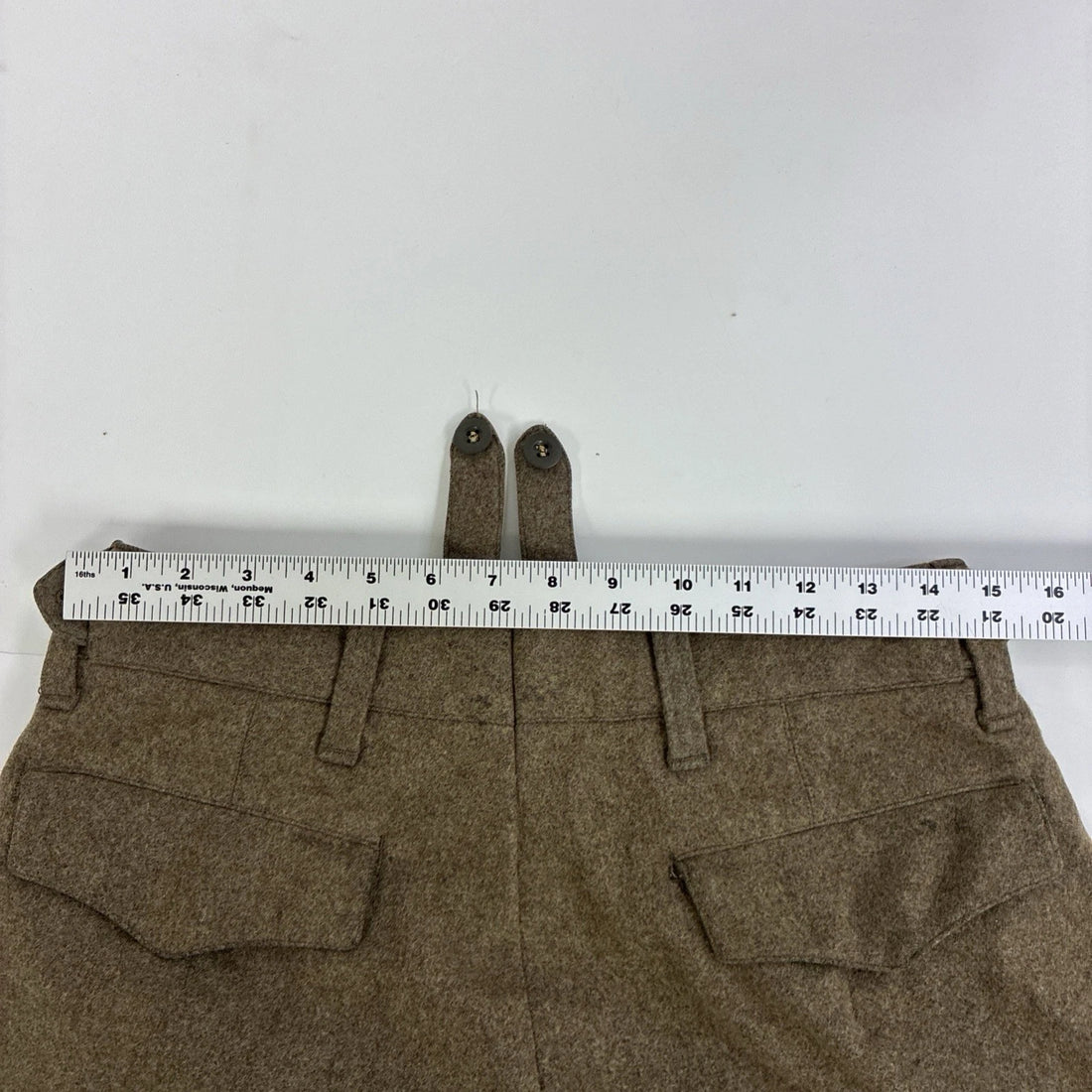 Vintage HCH Muermann KG Germany Military Army Wool Pants Size 30-32