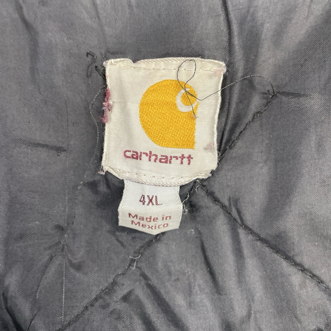 Carhartt Canvas Arctic Work Jacket Size 4XL Black