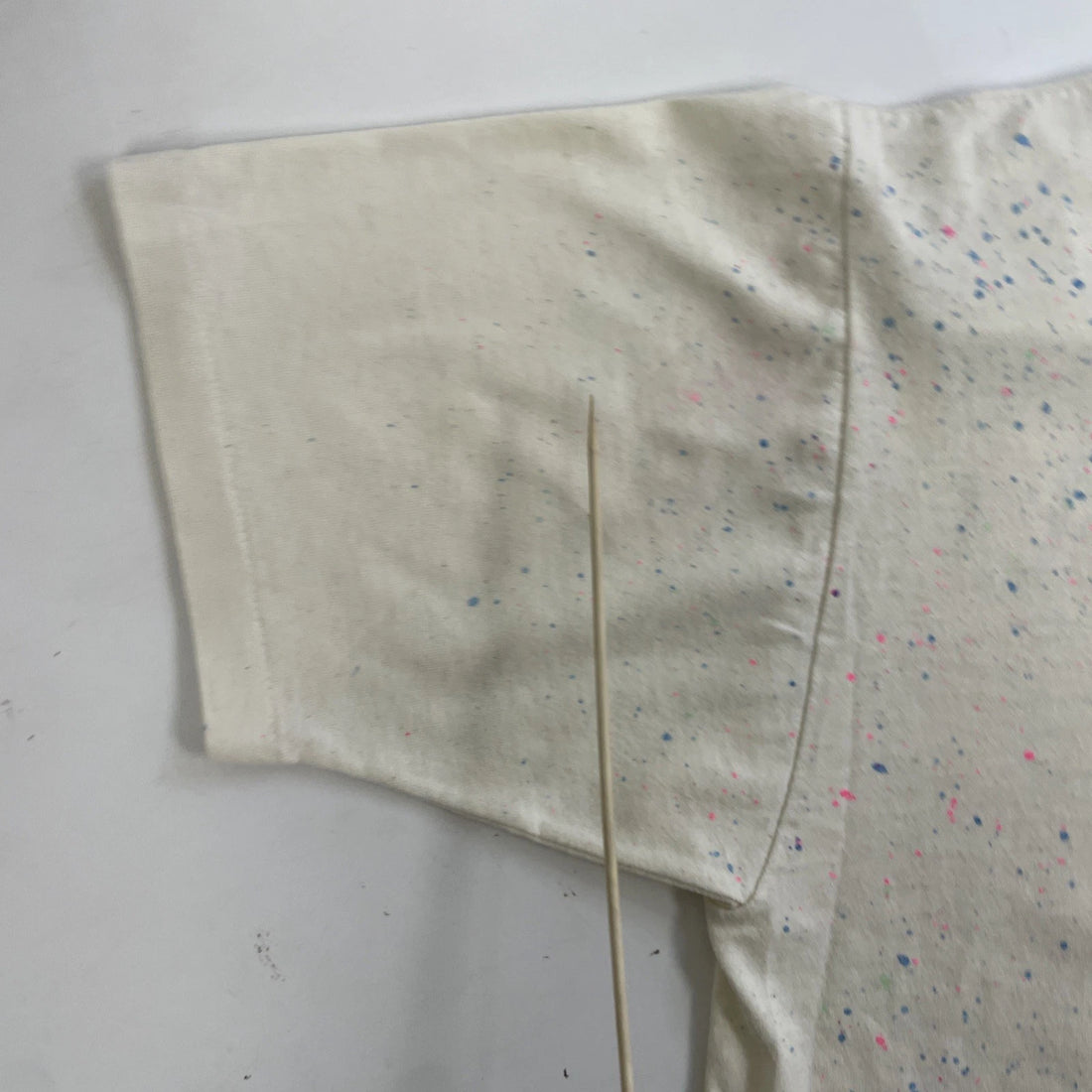 Vintage Big Boy Paint Splatter T-Shirt Size Large 90s