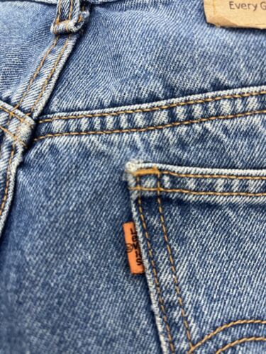Vintage Levi Strauss & Co Denim Jeans Pants Size 30 Orange Tab