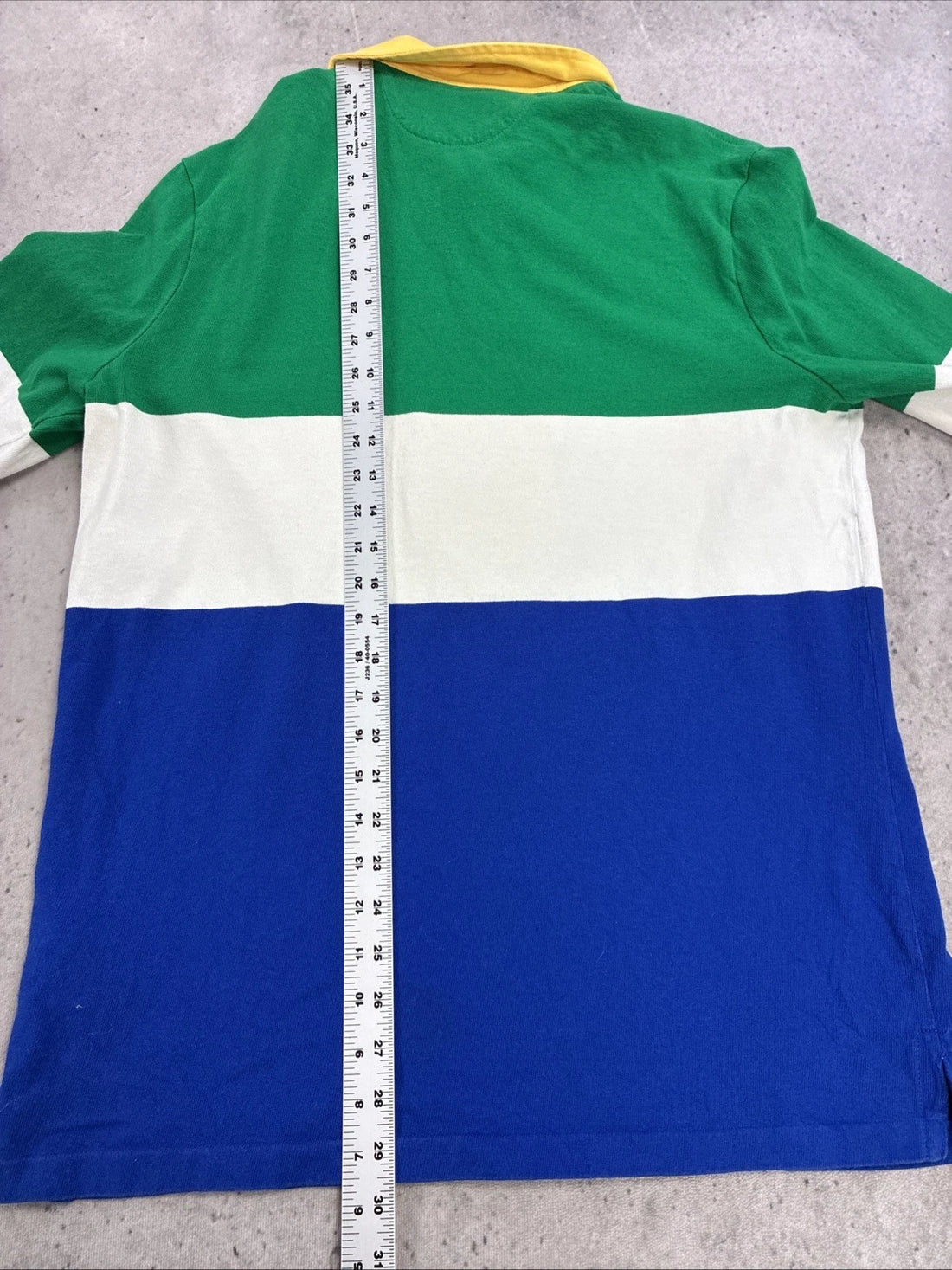 Polo Ralph Lauren 12 M Yacht Challenge Rugby Shirt Size Medium