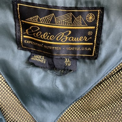 Vintage Eddie Bauer Field Coat Jacket Size XL Brown