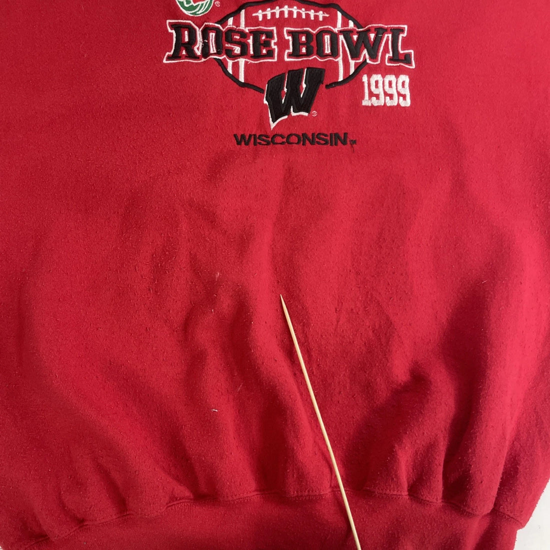 Vintage Wisconsin Badgers Rose Bowl Crewneck Sweatshirt Size XL 1999 90s NCAA
