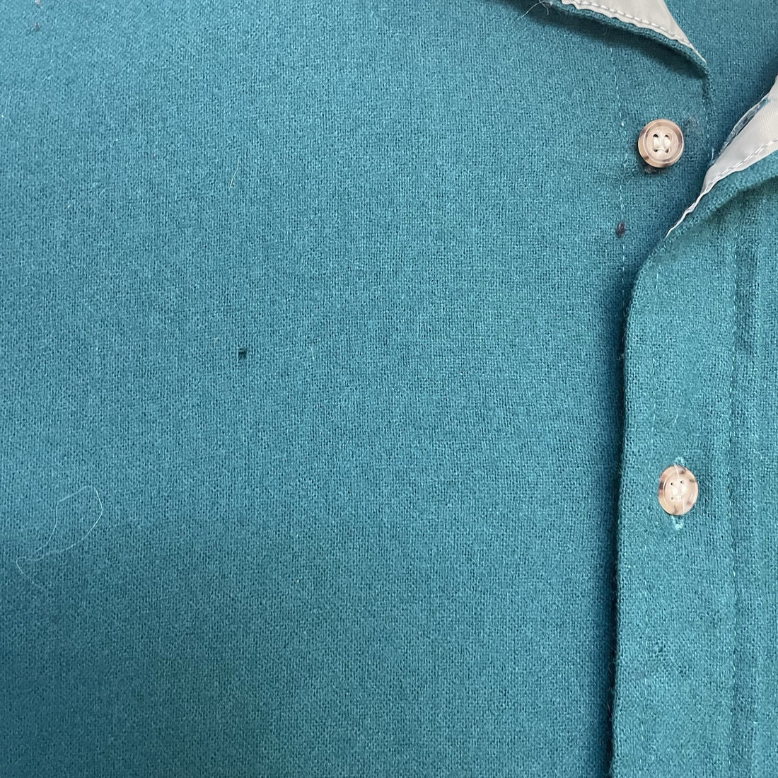 Vintage Pendleton Trail Wool Button Up Shirt Size XL Teal