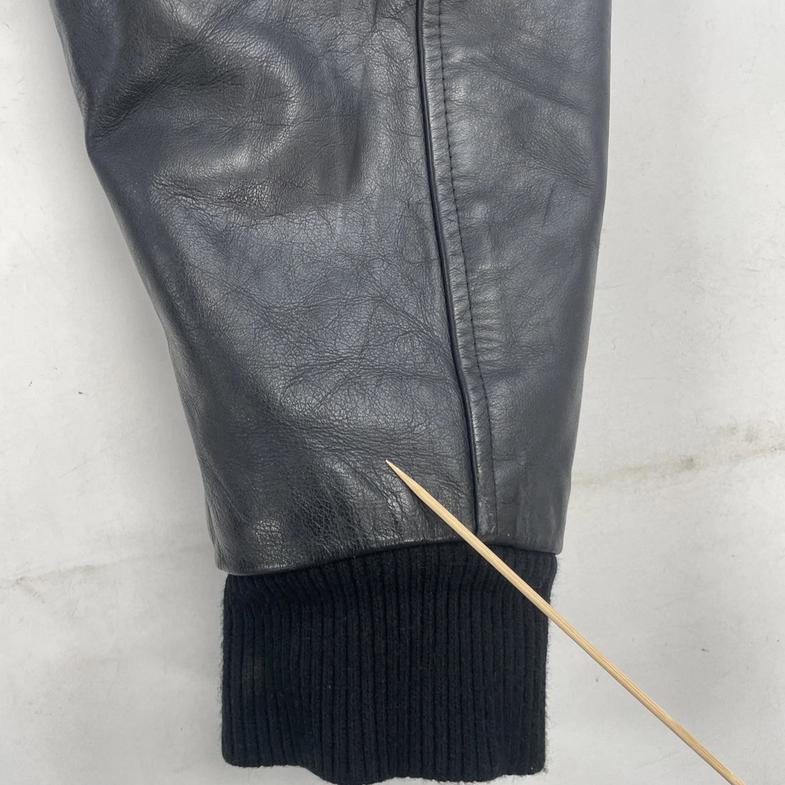 Vintage Team Temo Millionaires Club Leather Wool Varsity Jacket Size Large