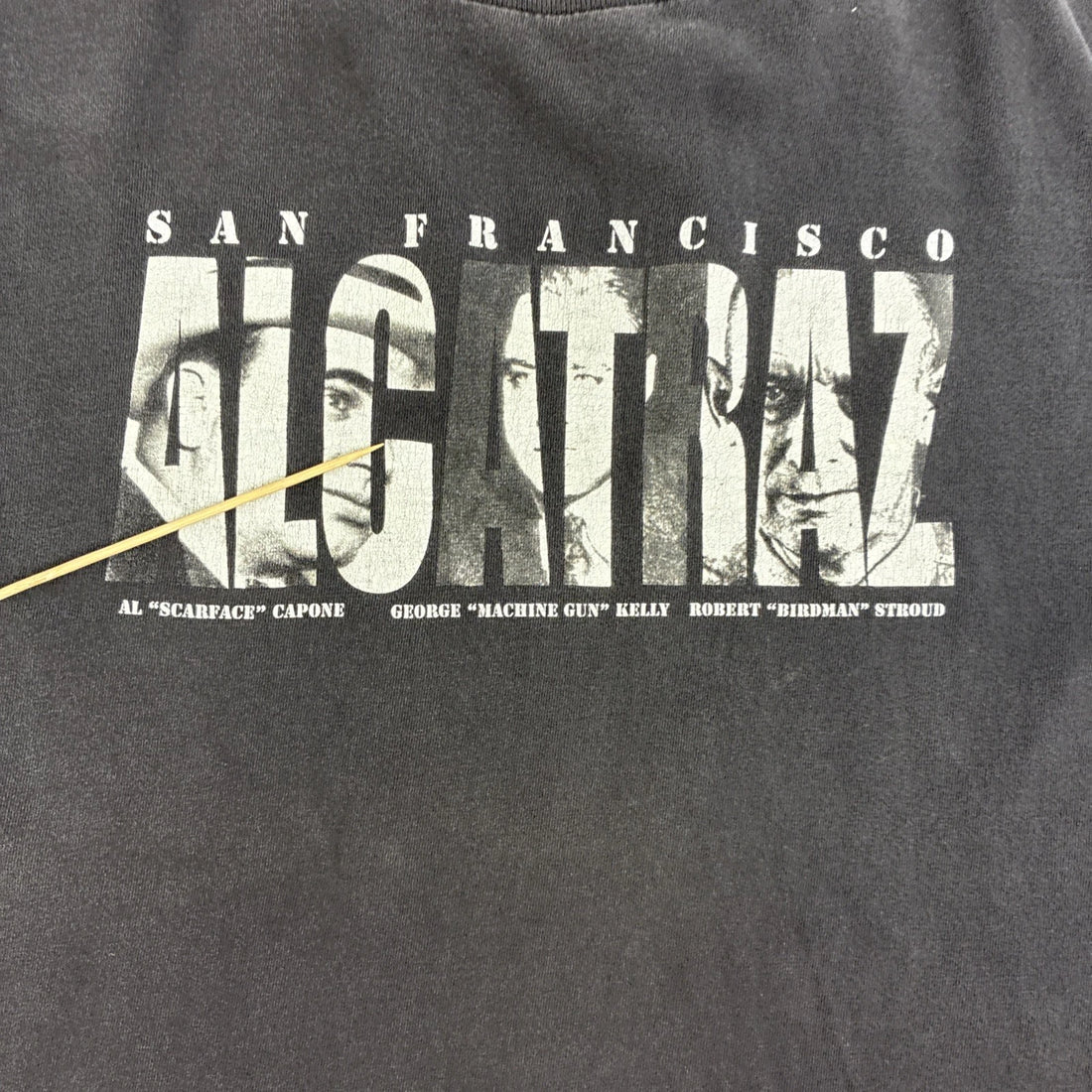 Vintage San Francisco Alcatraz Prison T-Shirt Size XL