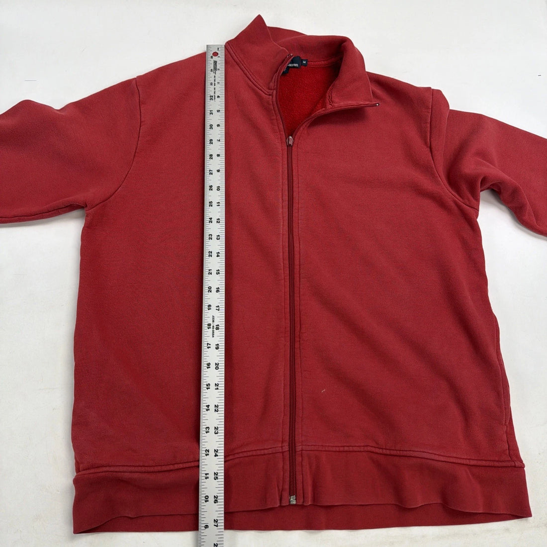 Vintage Polo Ralph Lauren Full Zip Cardigan Sweatshirt Size Medium Red