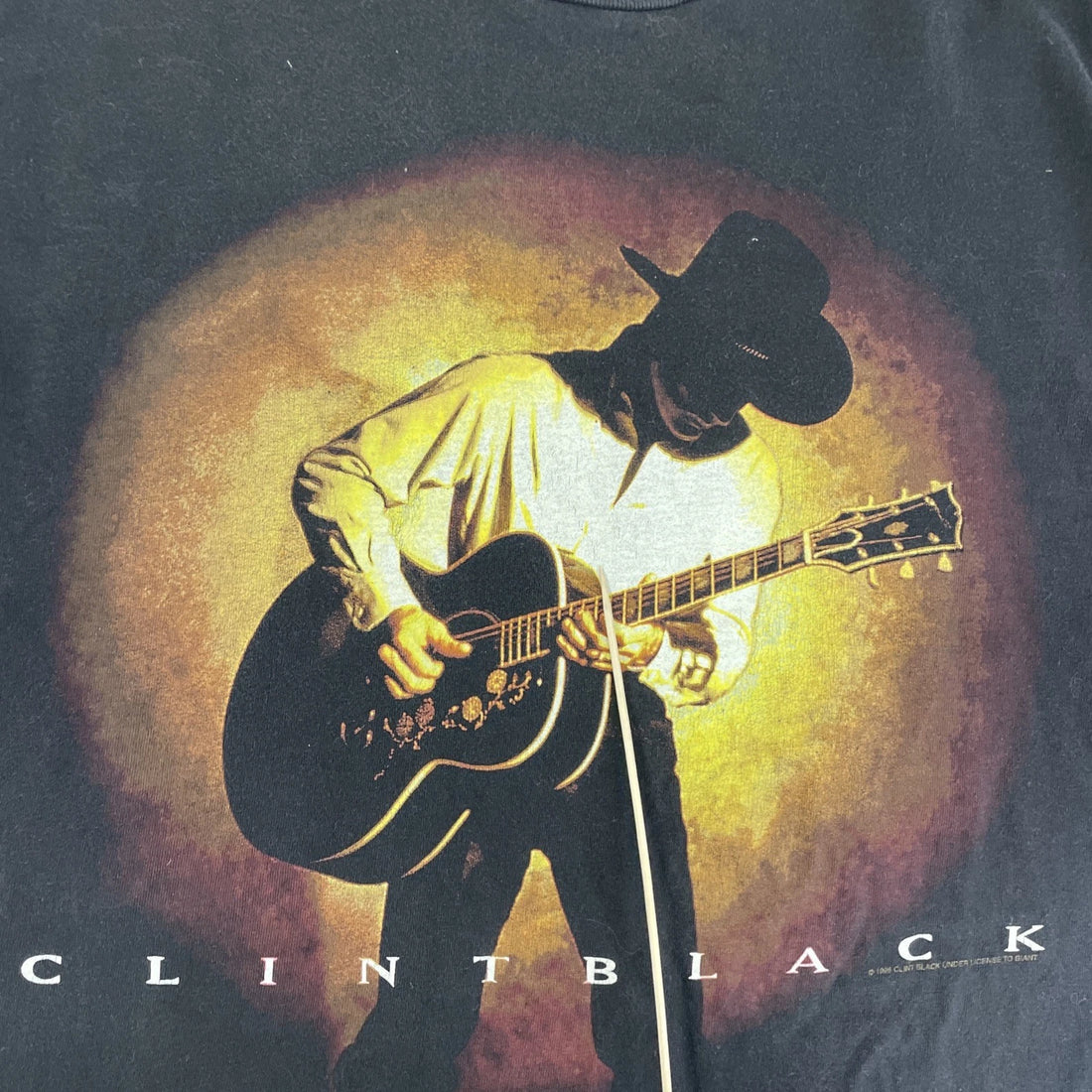 Vintage Clint Black Giant T-Shirt Size XL Country Music