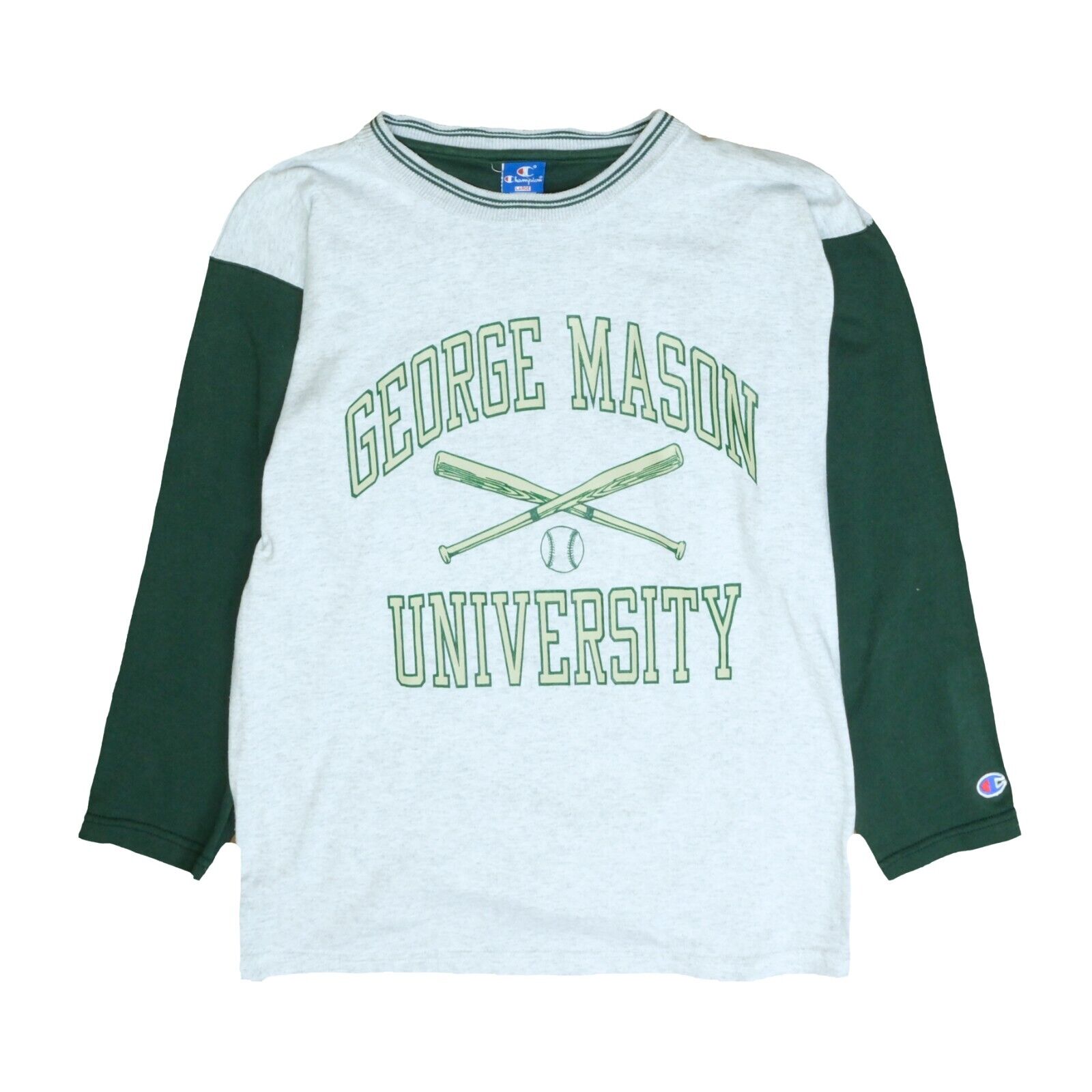 Vintage George Mason Patriots Baseball Champion Sweatshirt Size