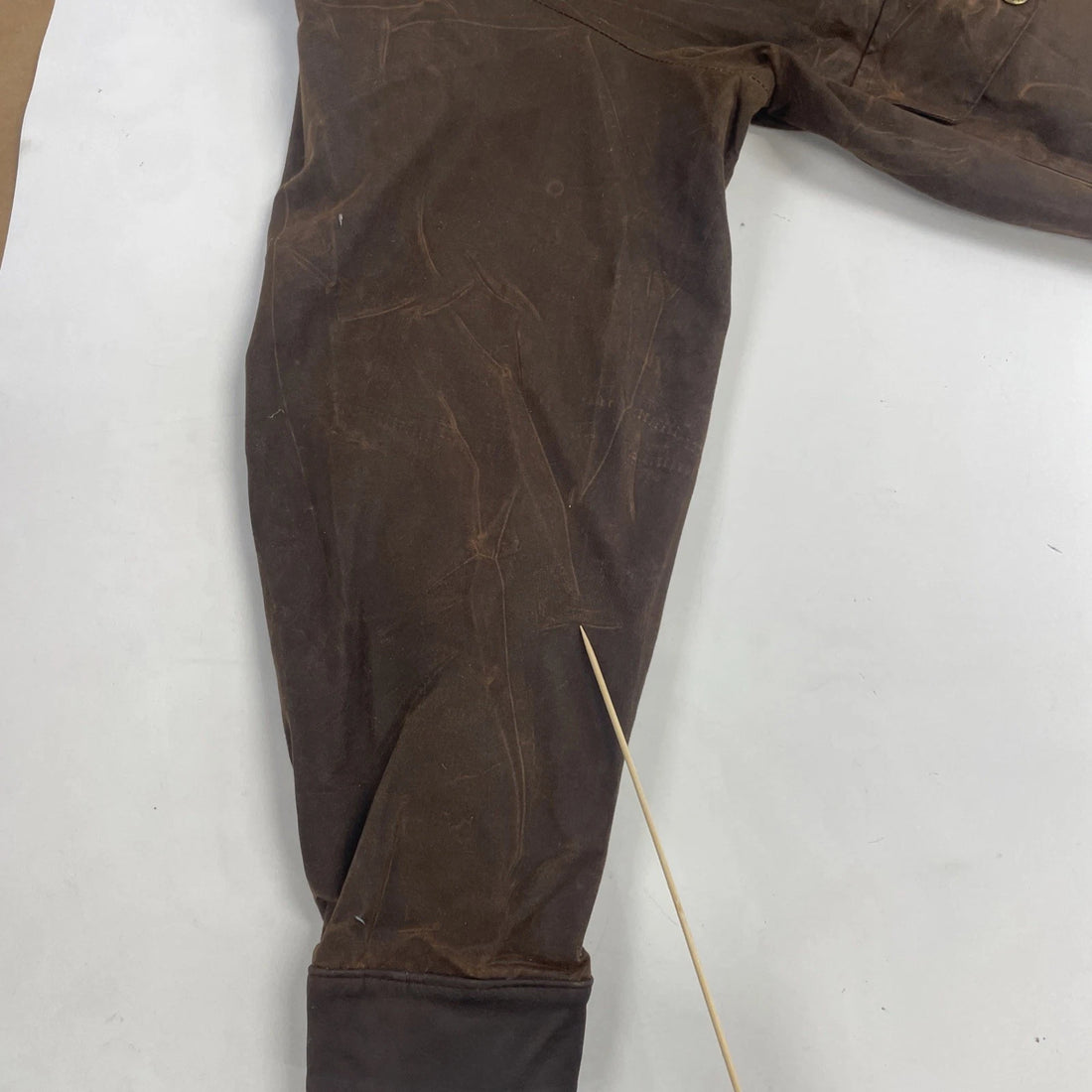Vintage Koolah Waxed Cotton Jacket Size Large Brown