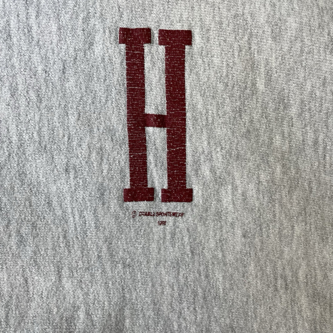 Vintage Harvard Crimson Crewneck Sweatshirt Size XL Double Sided 90s