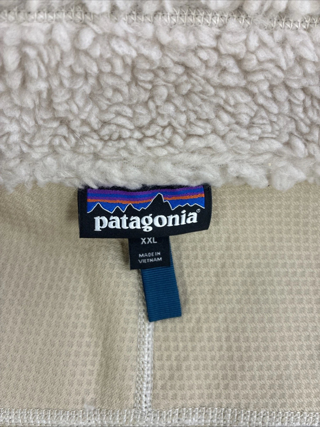 Patagonia Retro X Deep Pile Fleece Vest Jacket Size 2XL