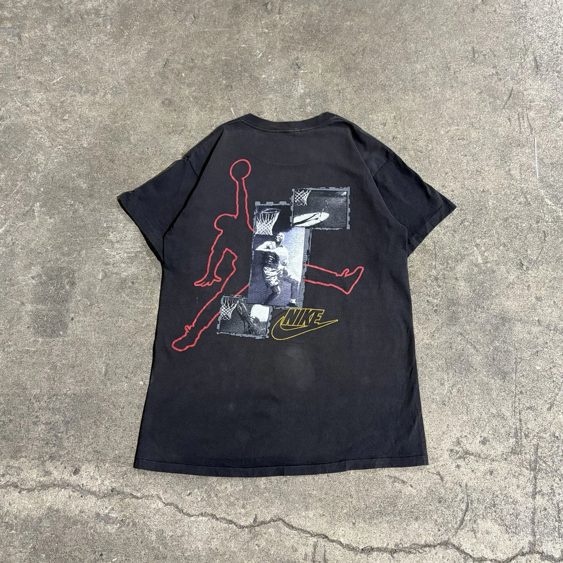 Vintage Air Jordan Nike T-Shirt Large 90s