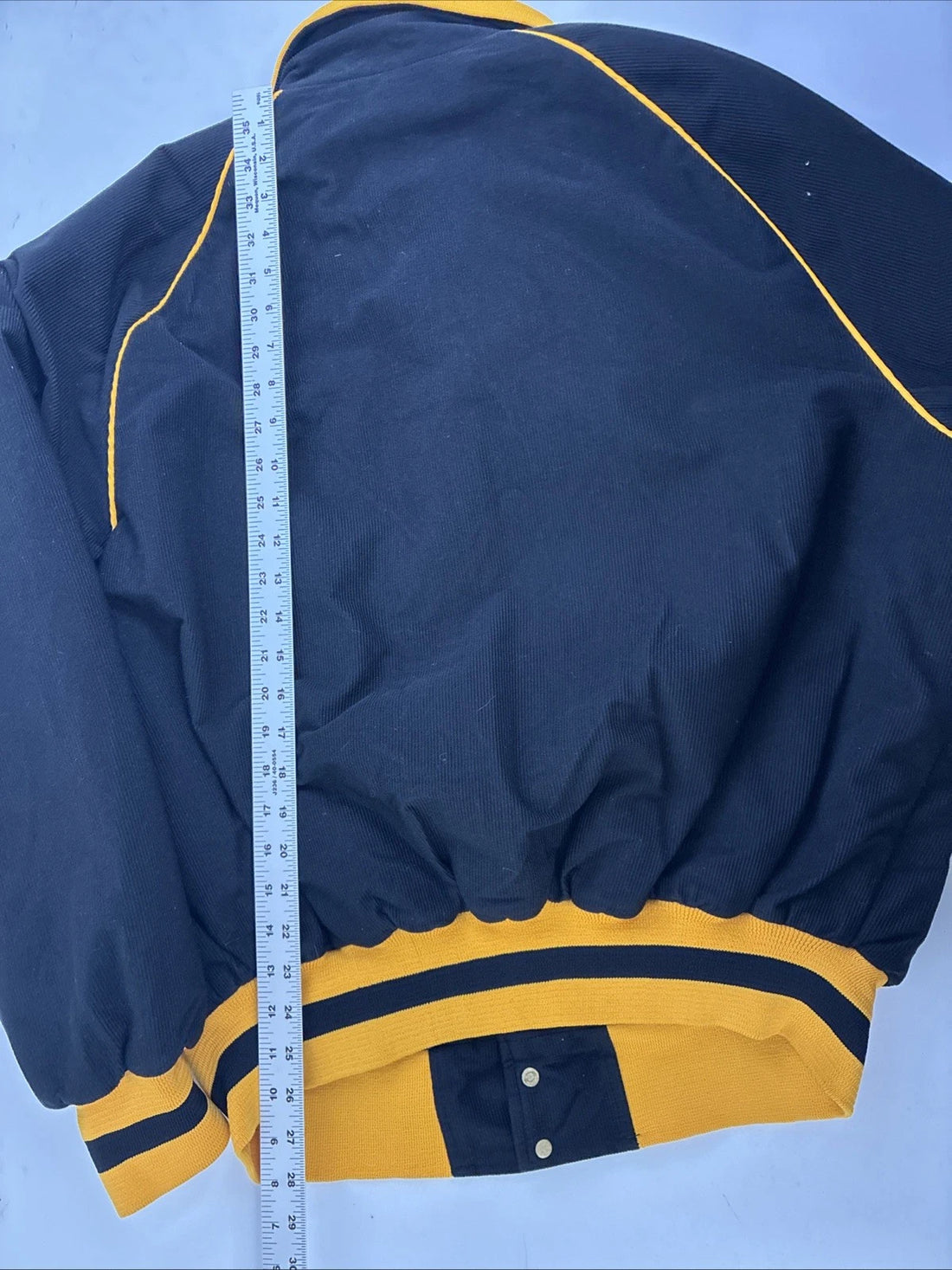 Vintage Pittsburgh Penguins Shain Bomber Jacket Size Large NHL