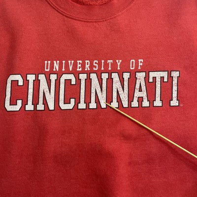 Vintage University of Cincinnati Crewneck Sweatshirt Size Large