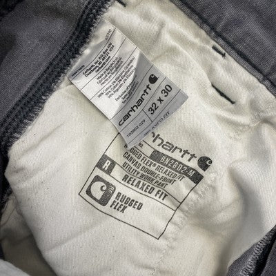 Carhartt Carpenter Double Knee Work Pants Size 32 X 30 Gray