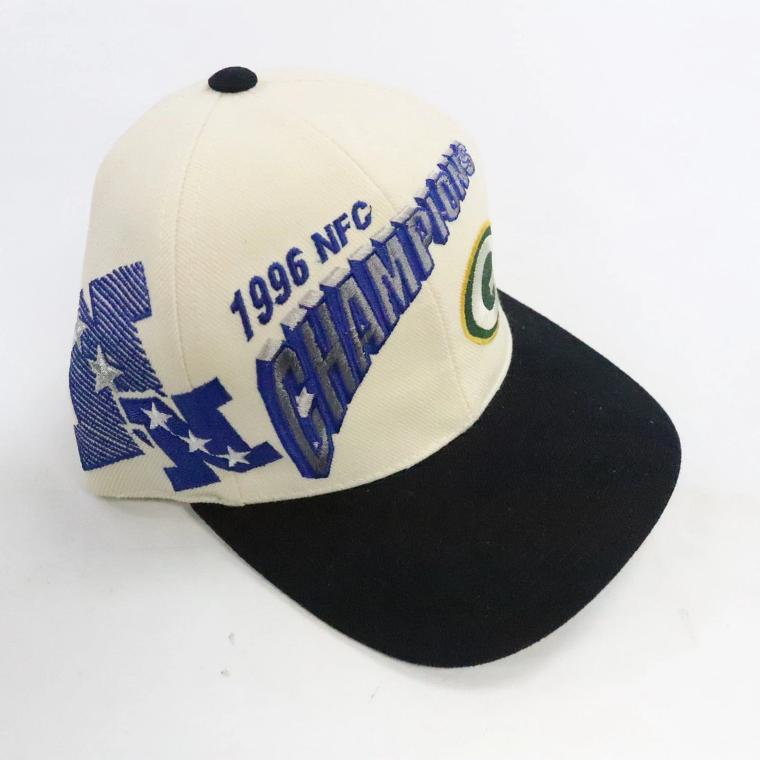 Vintage Green Bay Packers Wool Shadow Sports Specialties Snapback Hat 1996 NFL