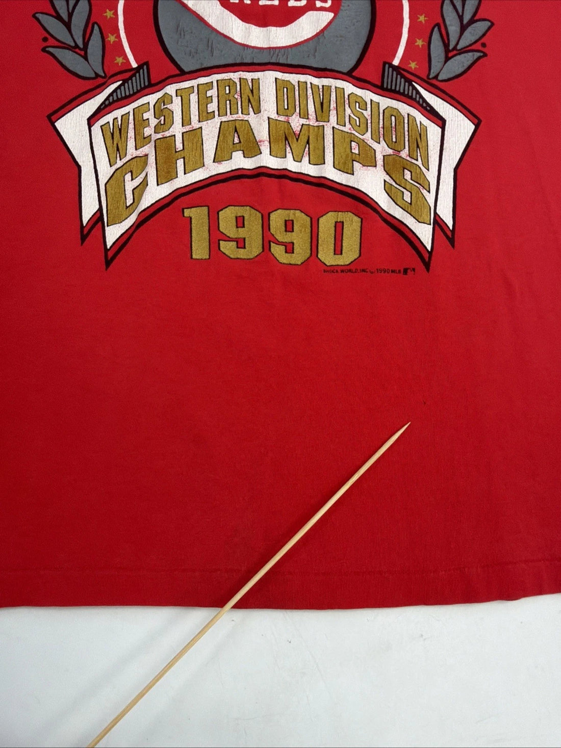 Vintage Cincinnati Reds T-Shirt Size XL 1990 90s MLB