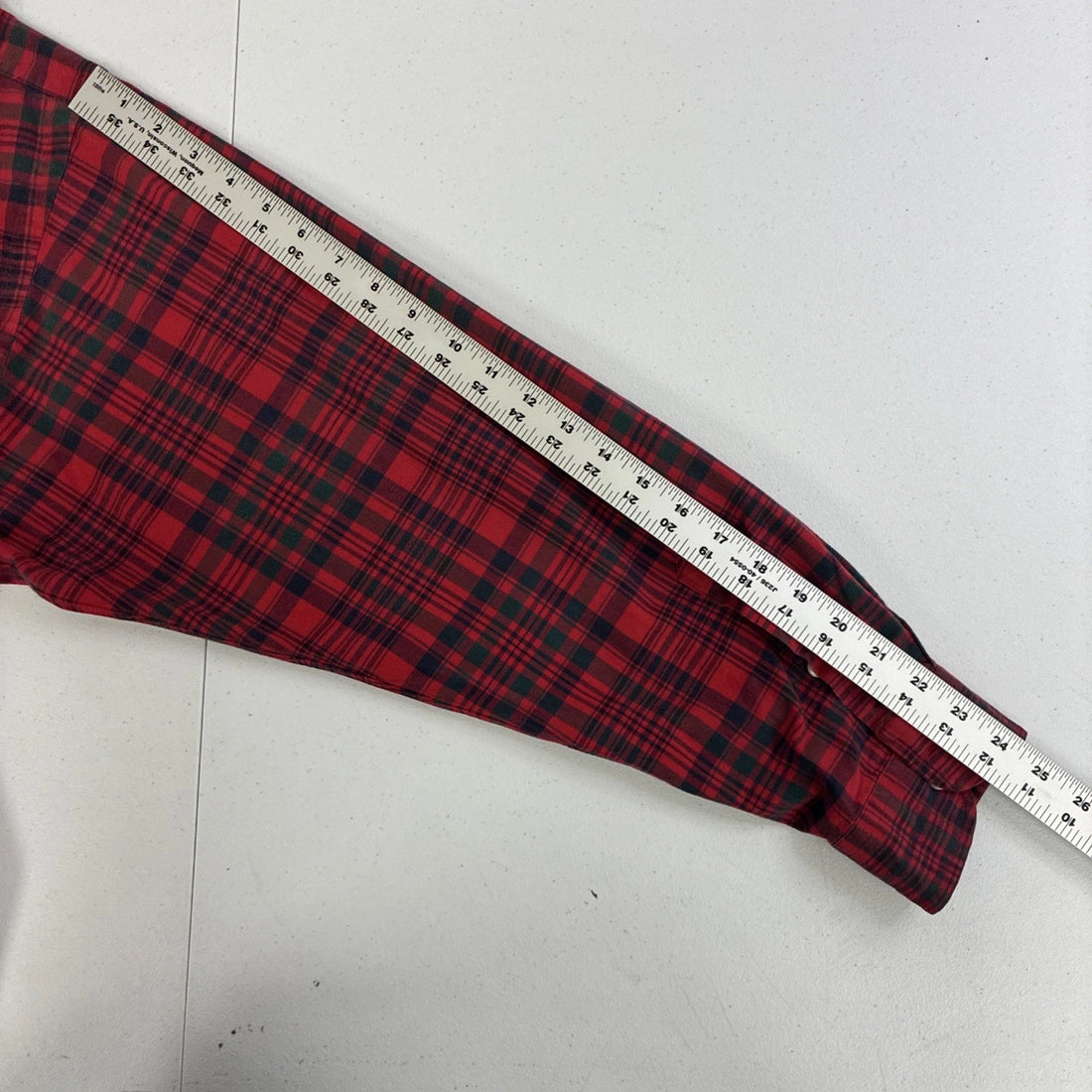 Vintage Polo Ralph Lauren Blake Button Up Shirt Size XL Red Plaid