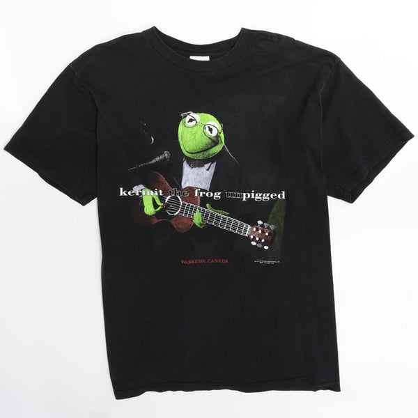 Vintage Kermit The Frog Unpigged Parody T-Shirt Size XL Jim Henson Mup –  Throwback Vault